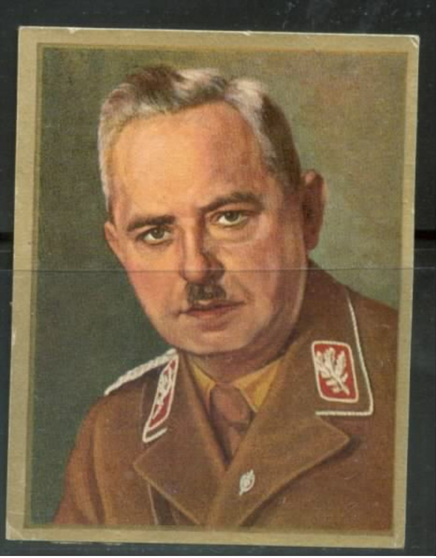 WW II Zigaretten Sammelbild 6,2 X 4,8 Cm , Wer Führt Das 3. Reich ? , Nr. 122: Hanns Kerrl, Justizminister , Vizepräsi - Album & Cataloghi