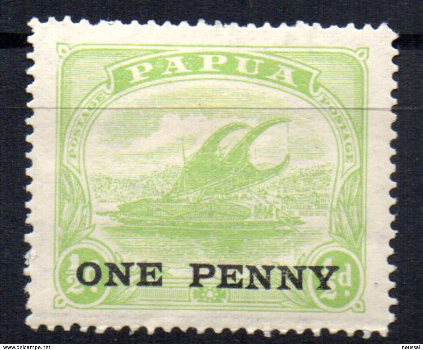 Sello  Nº 69  Papua - Papúa Nueva Guinea