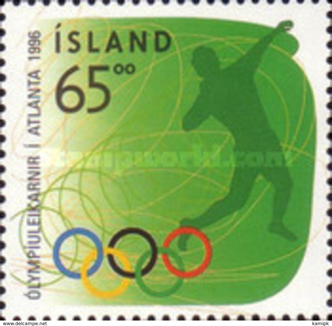 USED STAMPS Iceland - Olympic Games - Atlanta, USA - 1996 - Used Stamps