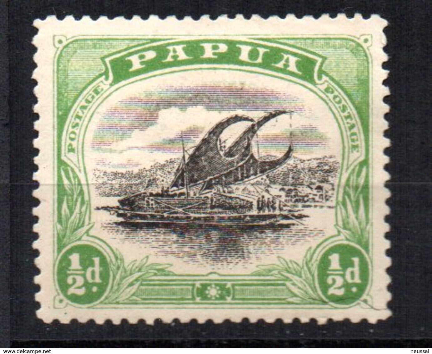 Sello  Nº 33  Papua - Papúa Nueva Guinea