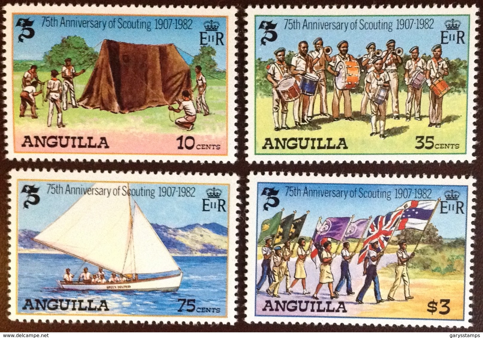 Anguilla 1982 Scouts MNH - Anguilla (1968-...)