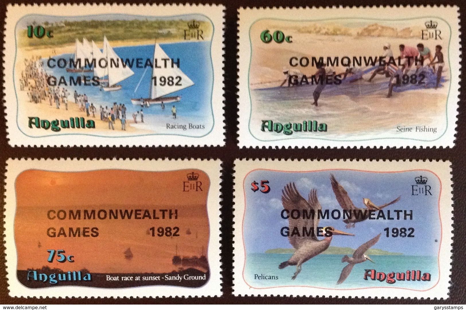 Anguilla 1982 Commonwealth Games Birds MNH - Anguilla (1968-...)