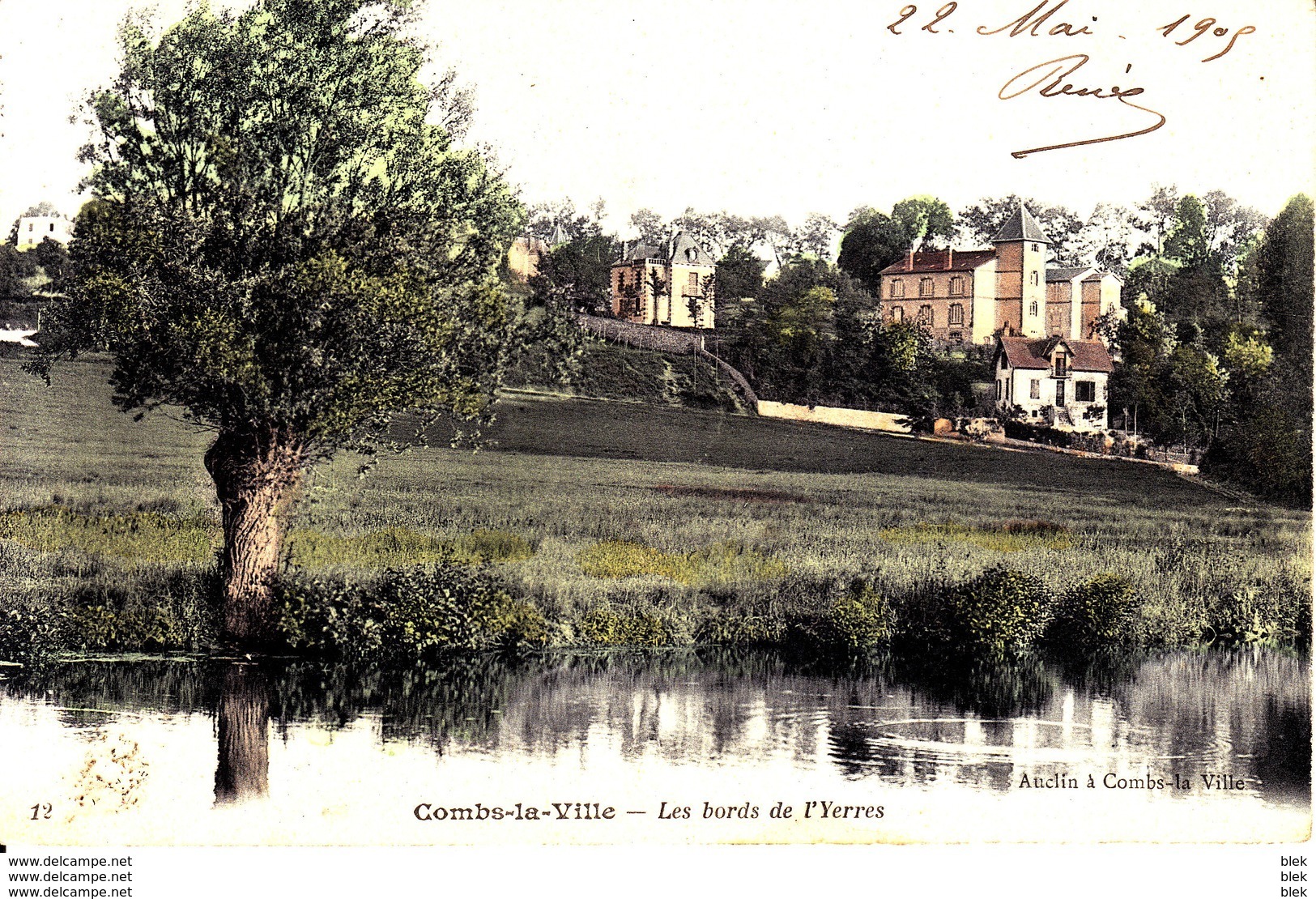 77 . Seine Et Marne .  Combs La Ville .  Les Bords De L ' Yerres . - Combs La Ville