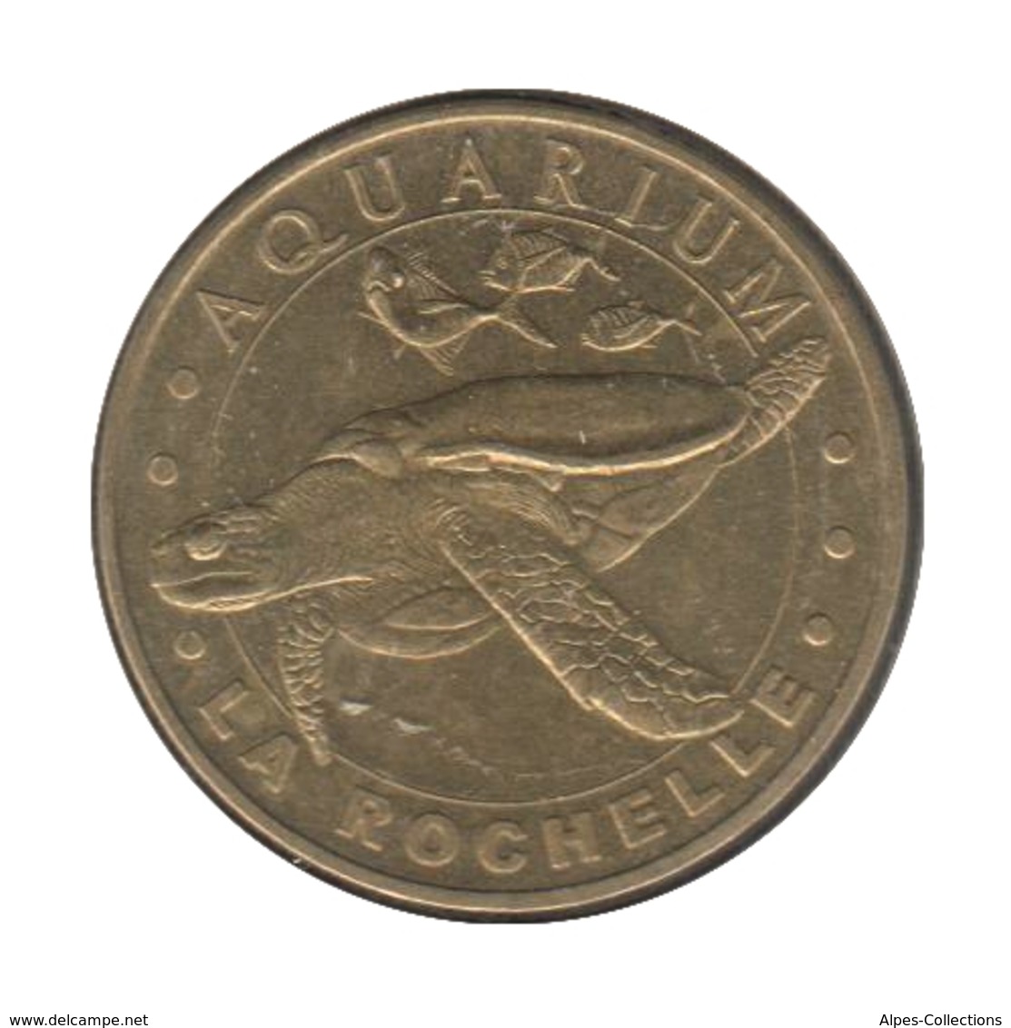 0054 - MEDAILLE TOURISTIQUE MONNAIE DE PARIS 17 - Aquarium La Rochelle - 2009 - 2009