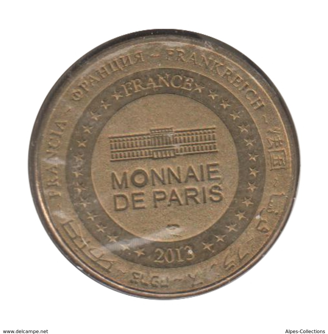 0100 - MEDAILLE TOURISTIQUE MONNAIE DE PARIS 30 - Les Arènes De Nîmes - 2013 - 2013