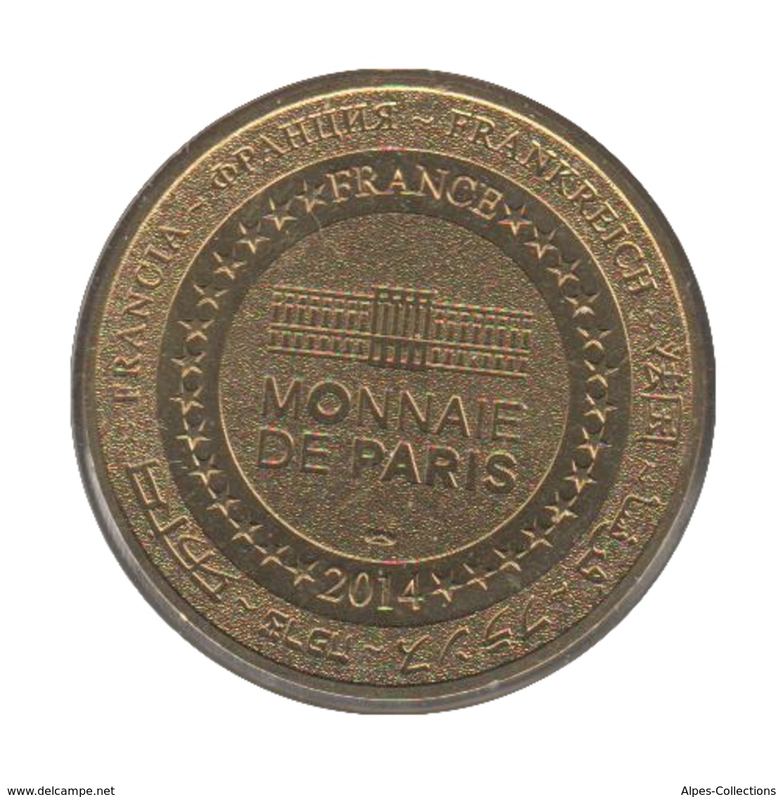 0223 - MEDAILLE TOURISTIQUE MONNAIE DE PARIS 66 - Château Royal Collioure - 2014 - 2014