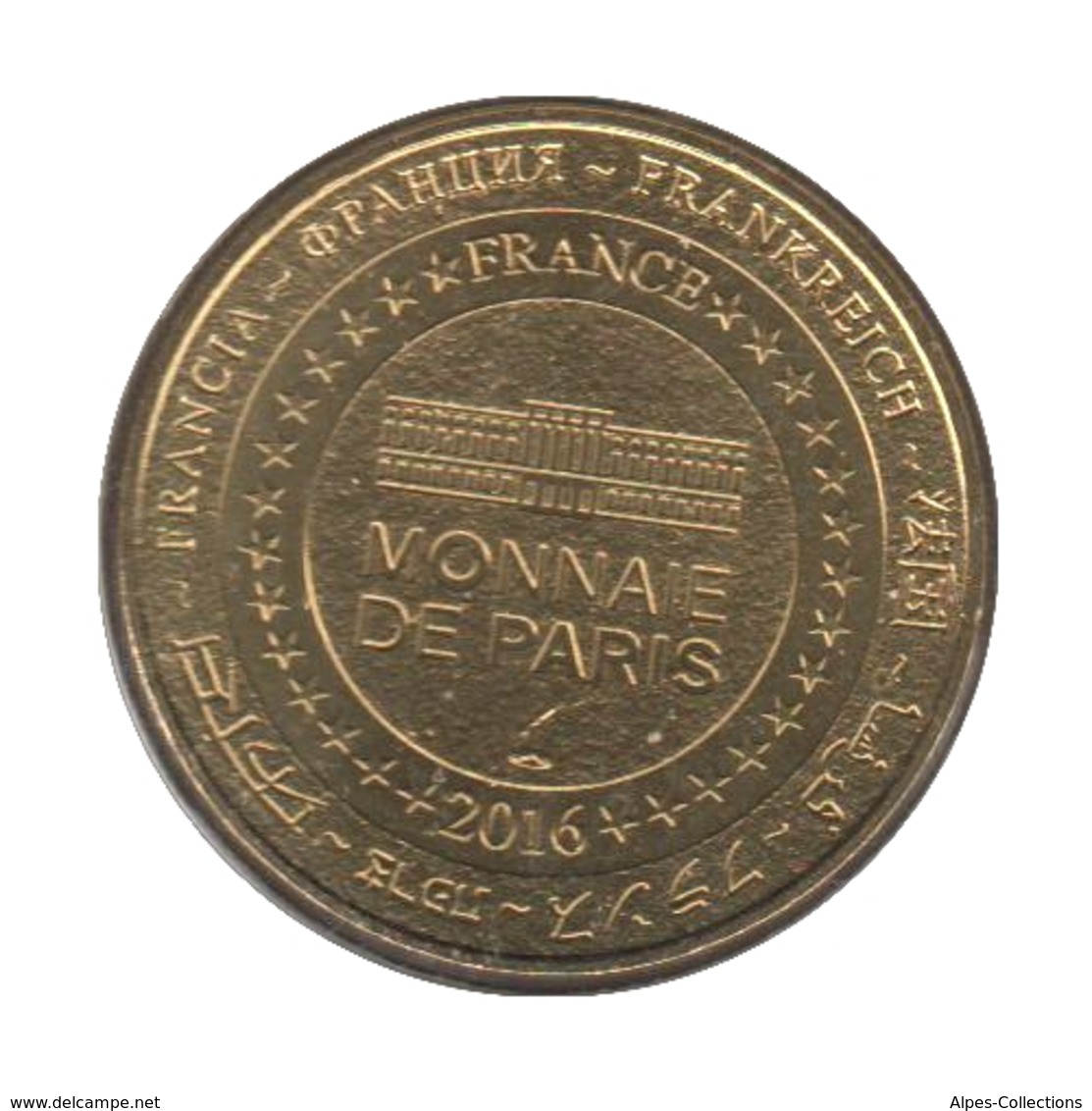 0228 - MEDAILLE TOURISTIQUE MONNAIE DE PARIS 66 - Château Royal Collioure - 2016 - 2016