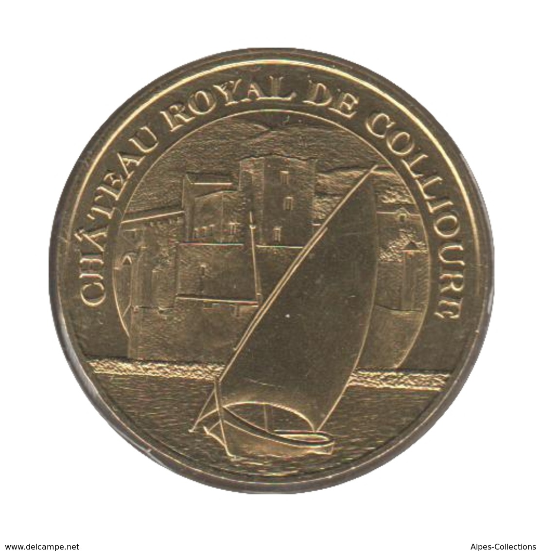 0230 - MEDAILLE TOURISTIQUE MONNAIE DE PARIS 66 - Château Royal Collioure - 2016 - 2016