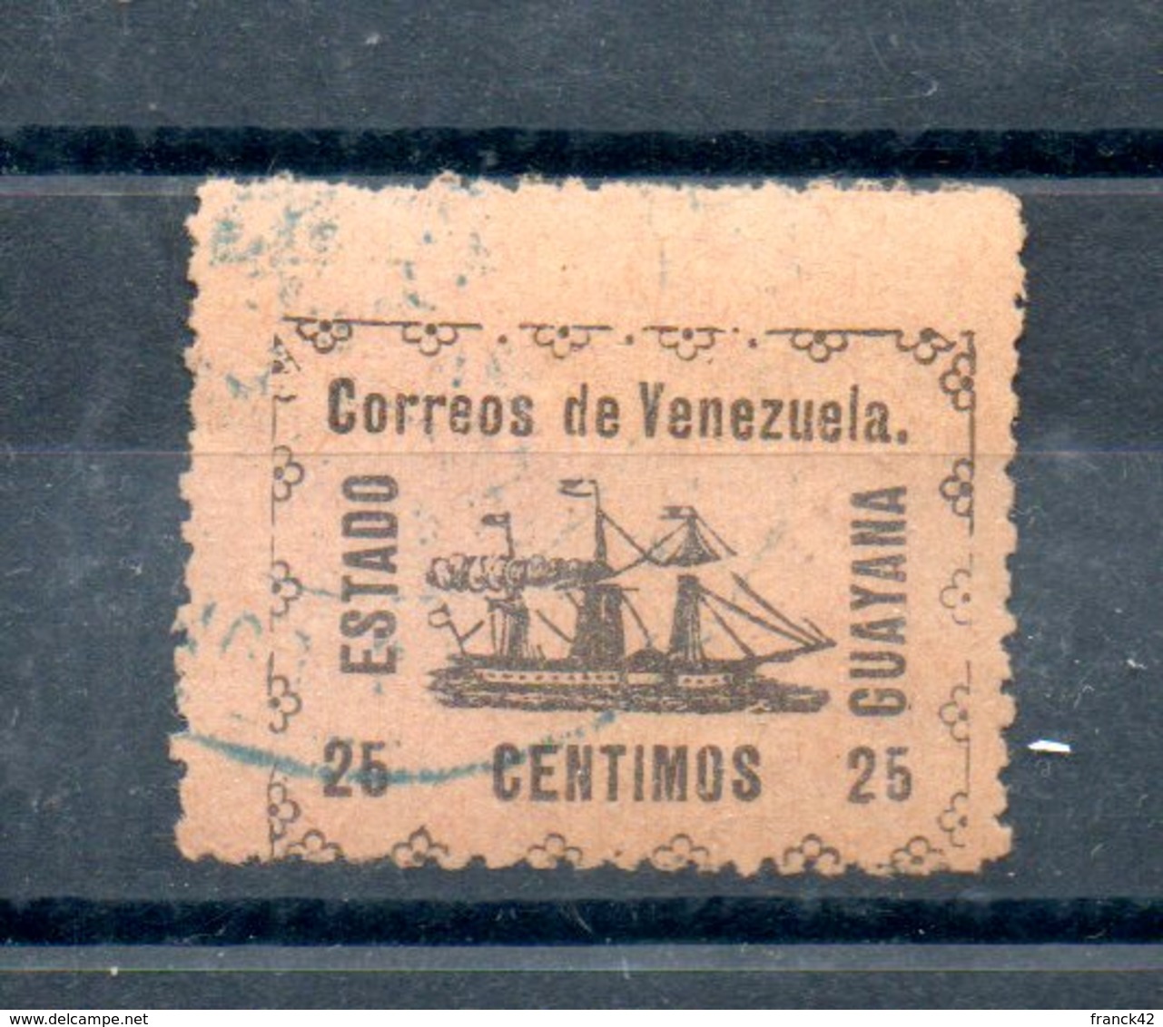 Venezuela. Estado Guyana. 25 Centimos. 2ème Choix - Venezuela