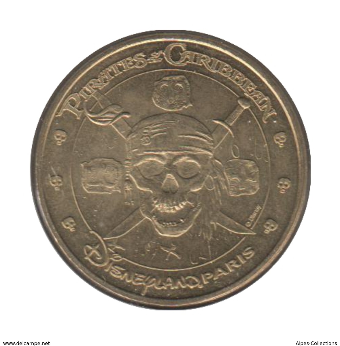 0265 - MEDAILLE TOURISTIQUE MONNAIE DE PARIS 77 - Dyneyland - 2012 - 2012