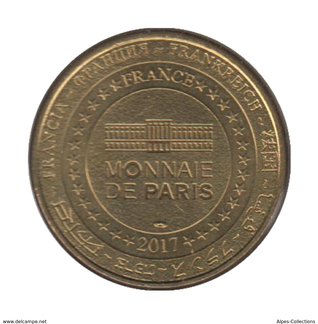 0297 - MEDAILLE TOURISTIQUE MONNAIE DE PARIS 85 - Puy Du Fou - 2017 - 2017