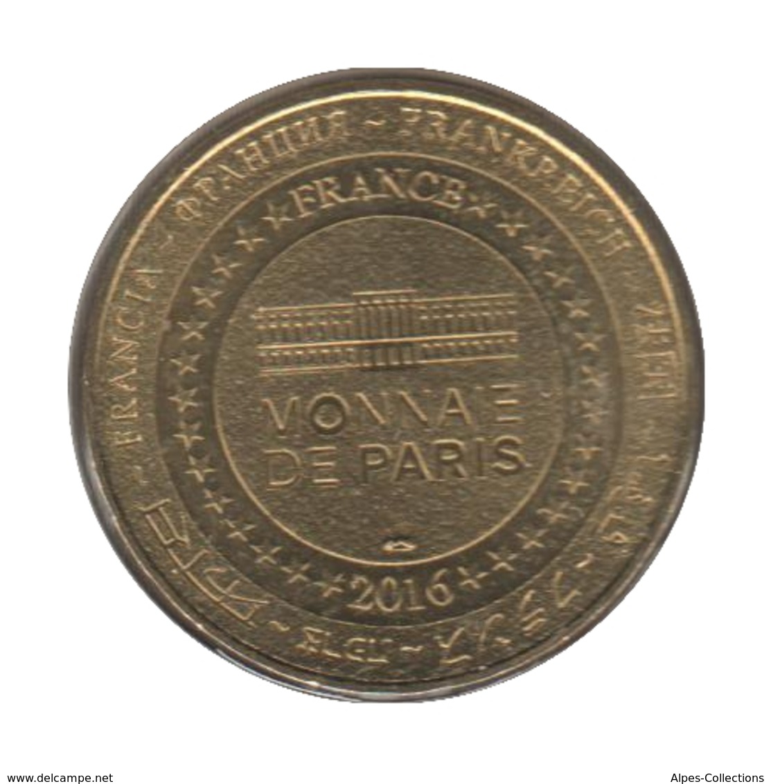 0314 - MEDAILLE TOURISTIQUE MONNAIE DE PARIS 87 - Village Martyr - 2016 - 2016