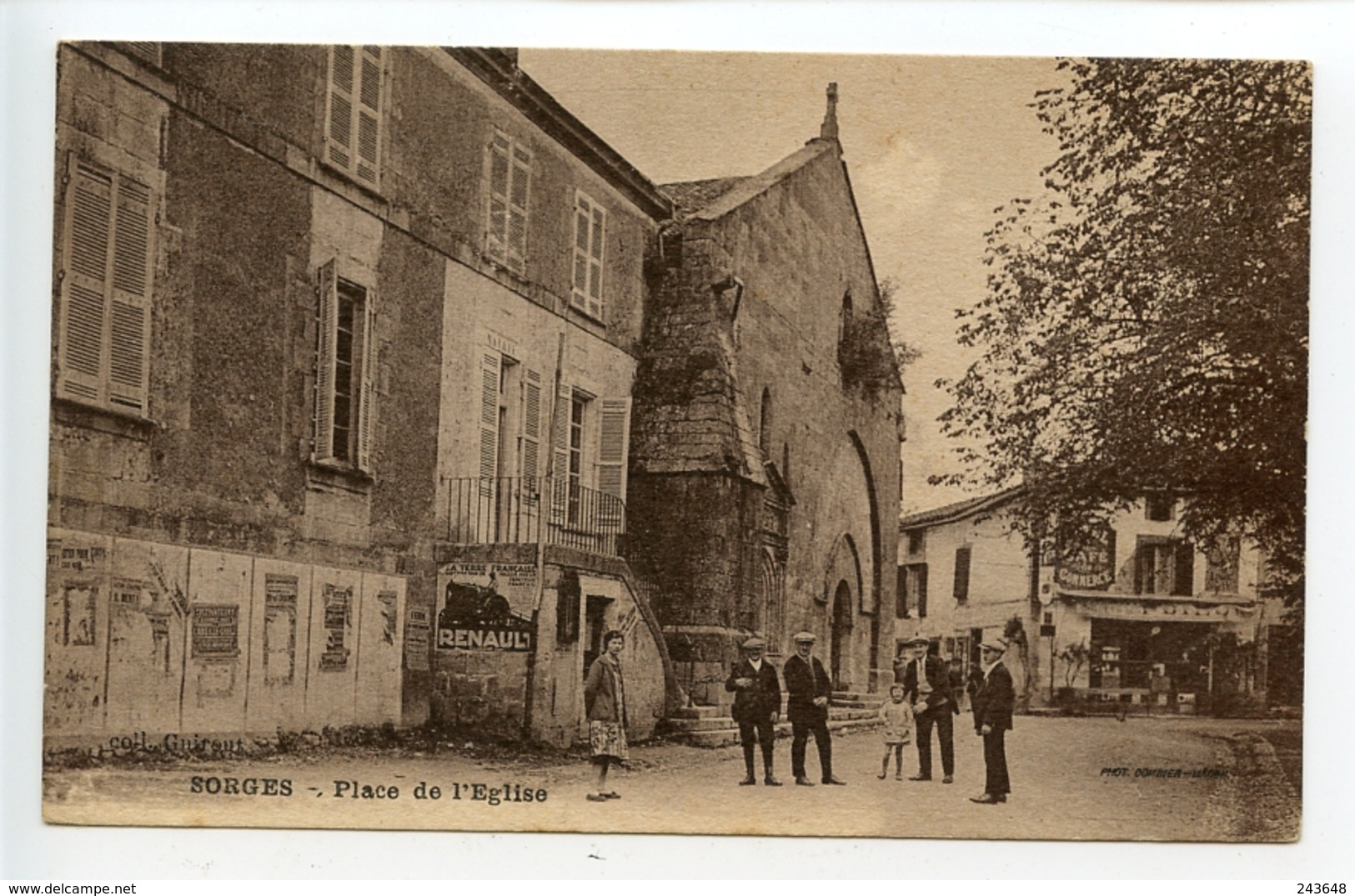 Sorges Place De L'église (pub Tracteur Renault) - Other & Unclassified