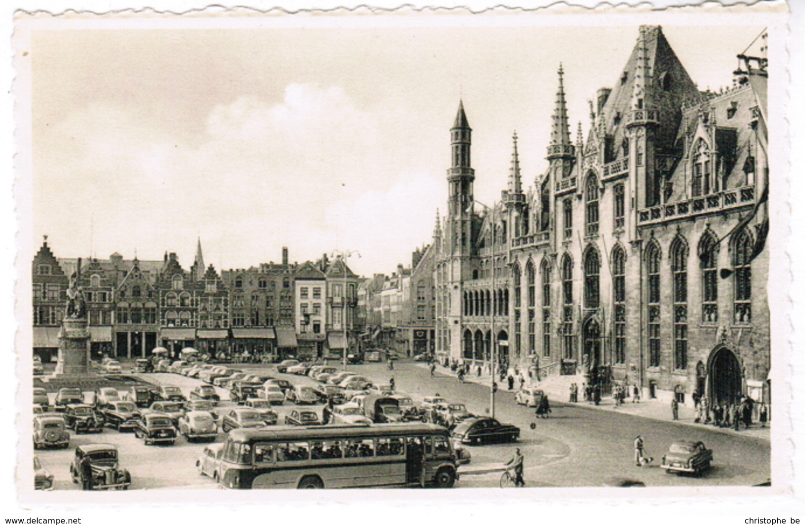 Brugge, Bruges, Grote Markt, Noord Oostkant (pk55060) - Brugge