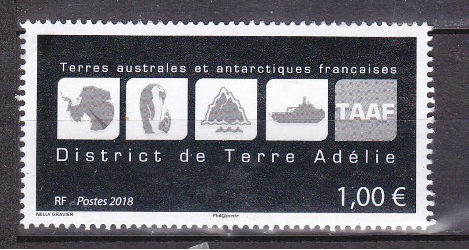 TERRES AUSTRALES TAAF 2019 DISTRICT DE TERRE ADELIE MNH** - Unused Stamps