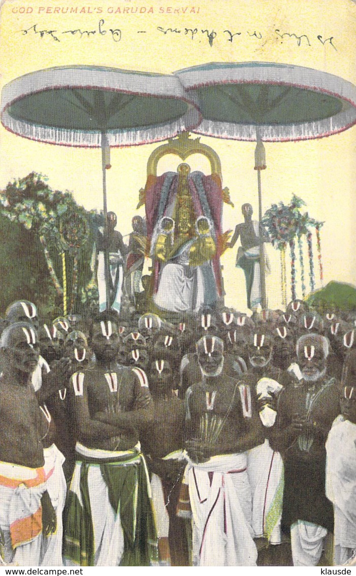 God Perumal's Garuda Servai 1912 (Indien) - Asie