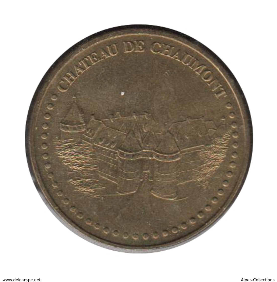 0151 - MEDAILLE TOURISTIQUE MONNAIE DE PARIS 41 - Château De Chaumont - 2010 - 2010