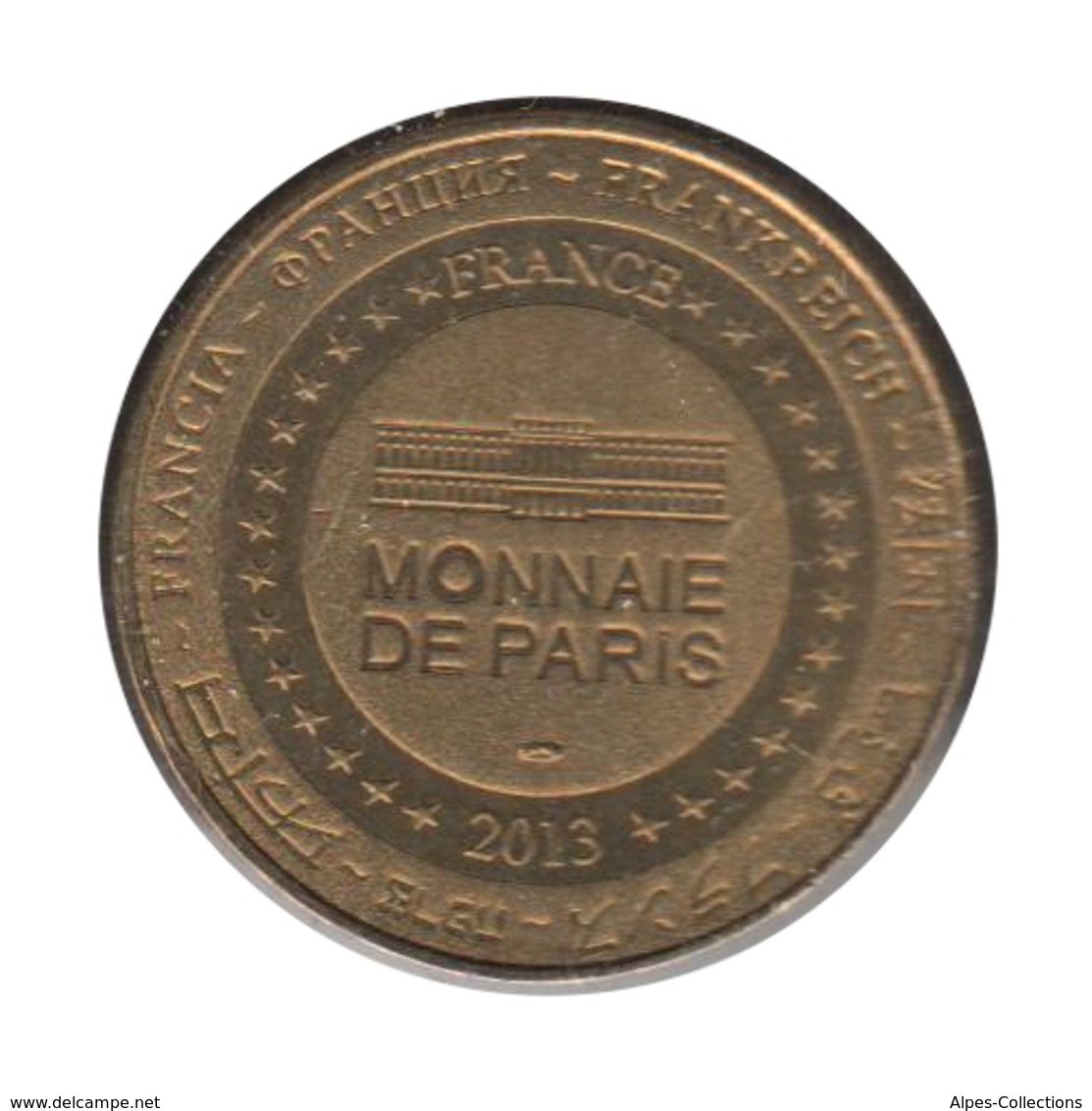 0201 - MEDAILLE TOURISTIQUE MONNAIE DE PARIS 64 - Cathédrale De Bayonne - 2013 - 2013