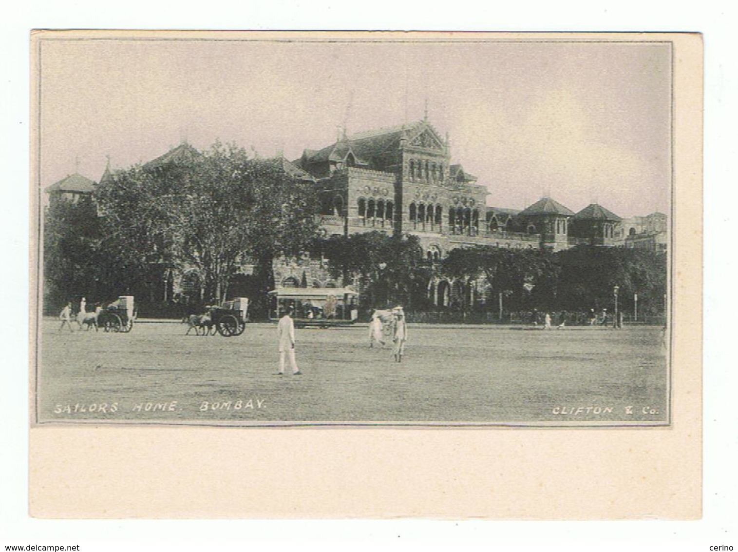 BOMBAY:  SAILORS  HOME  -  FP  Mm.122x88 - India