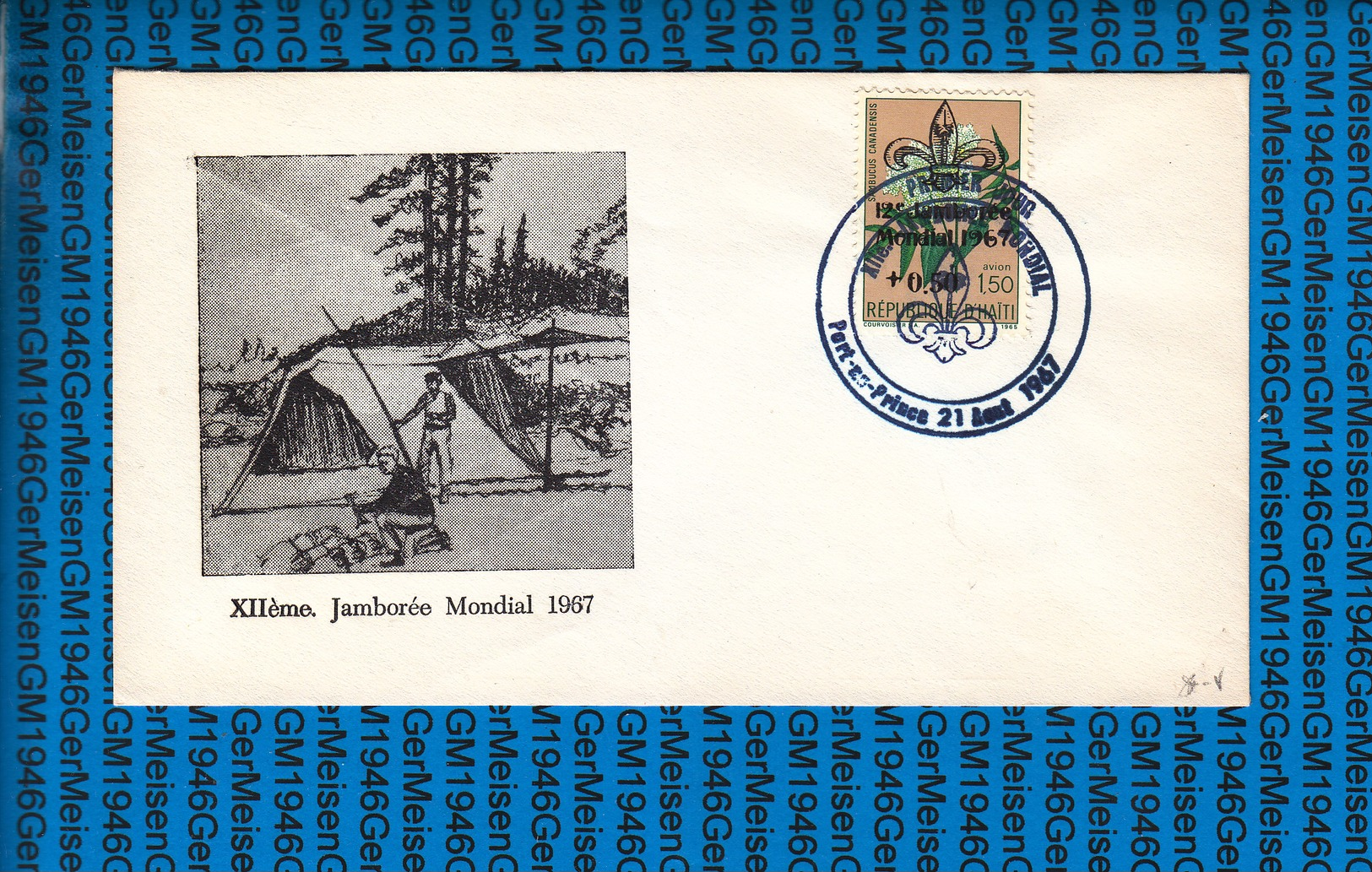 Haiti Cover 1967 / Scouting Jamboree - Lettres & Documents