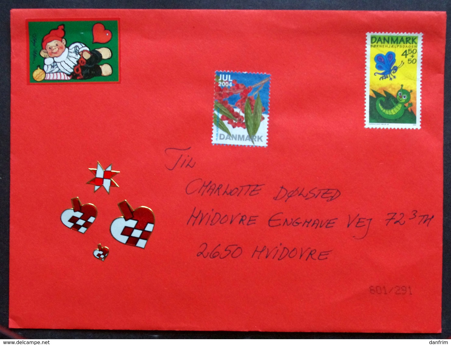 Denmark 2004   Letter  Minr.1360   (lot 6620) - Briefe U. Dokumente