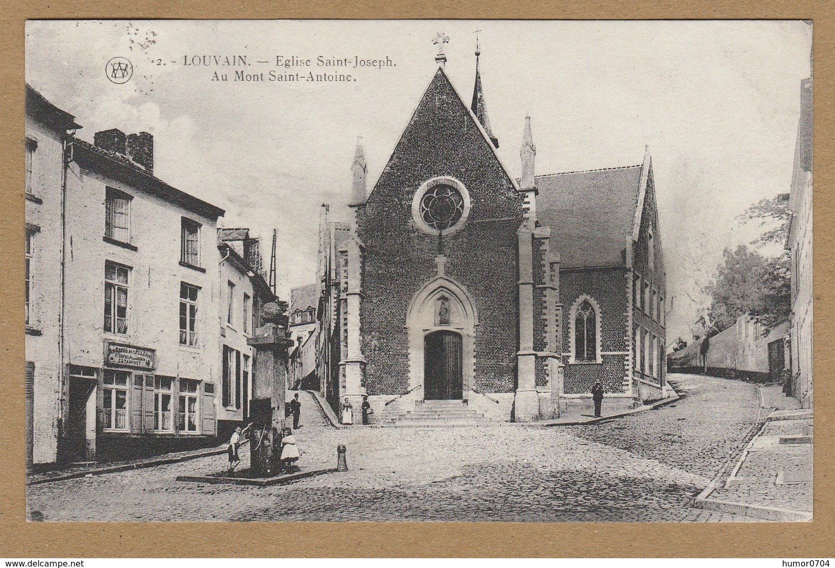 Leuven  LOUVAIN  - Eglise Saint - Joseph, Au Mont Saint-Antoine (huidig Sint-Antoniusberg En Damiaanplein) - Leuven