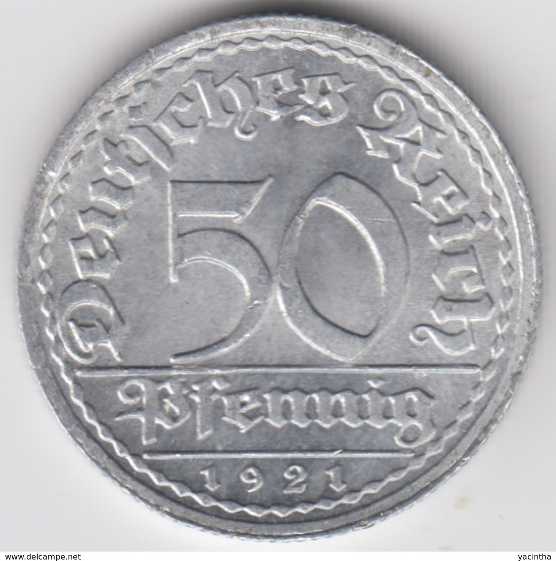 @Y@    Duitsland   50 Pfennig  19241   A  (D18) - 50 Pfennig