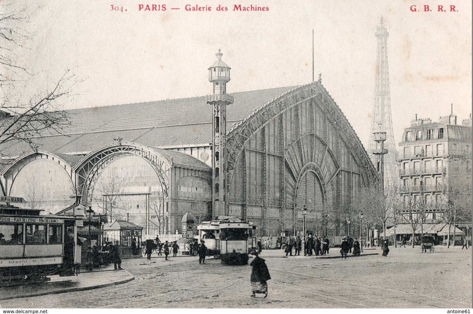 PARIS  75007 -- Galerie Des Machines - G.B.R.R. 504 - Arrondissement: 07