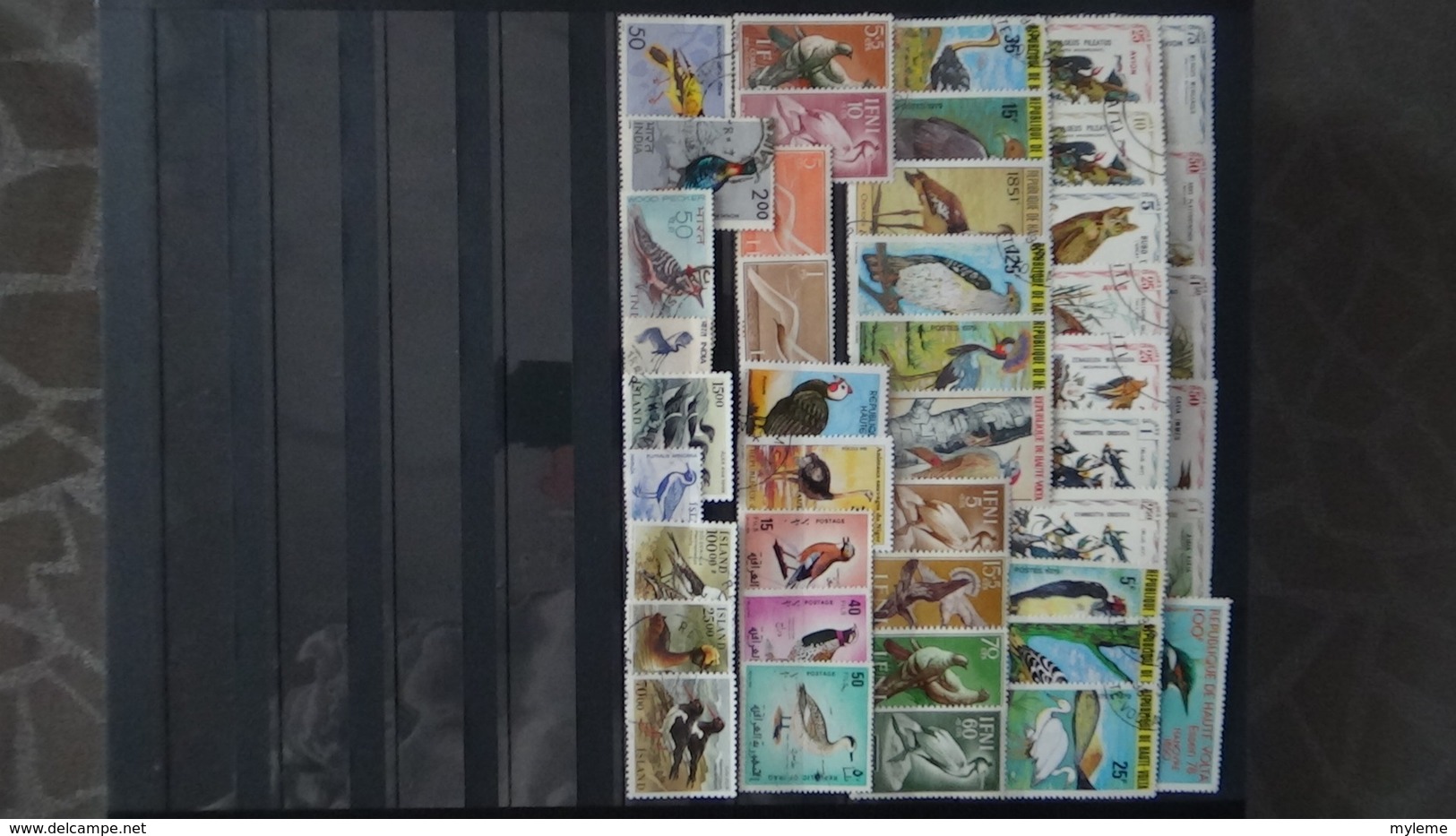 Belle thématiques sur les oiseaux . Plusieurs dizaines de timbres et 33 photos !!!