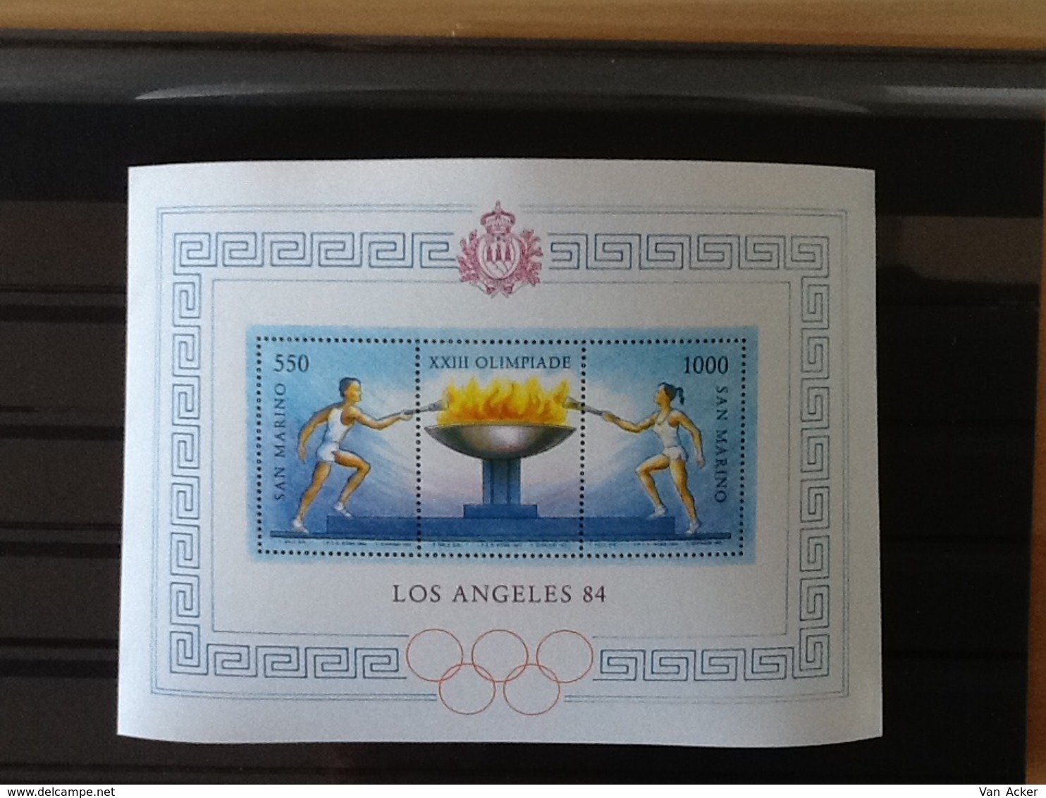 Block 9  Olympic Games 1984 Los Angeles MNH. - Blocs-feuillets