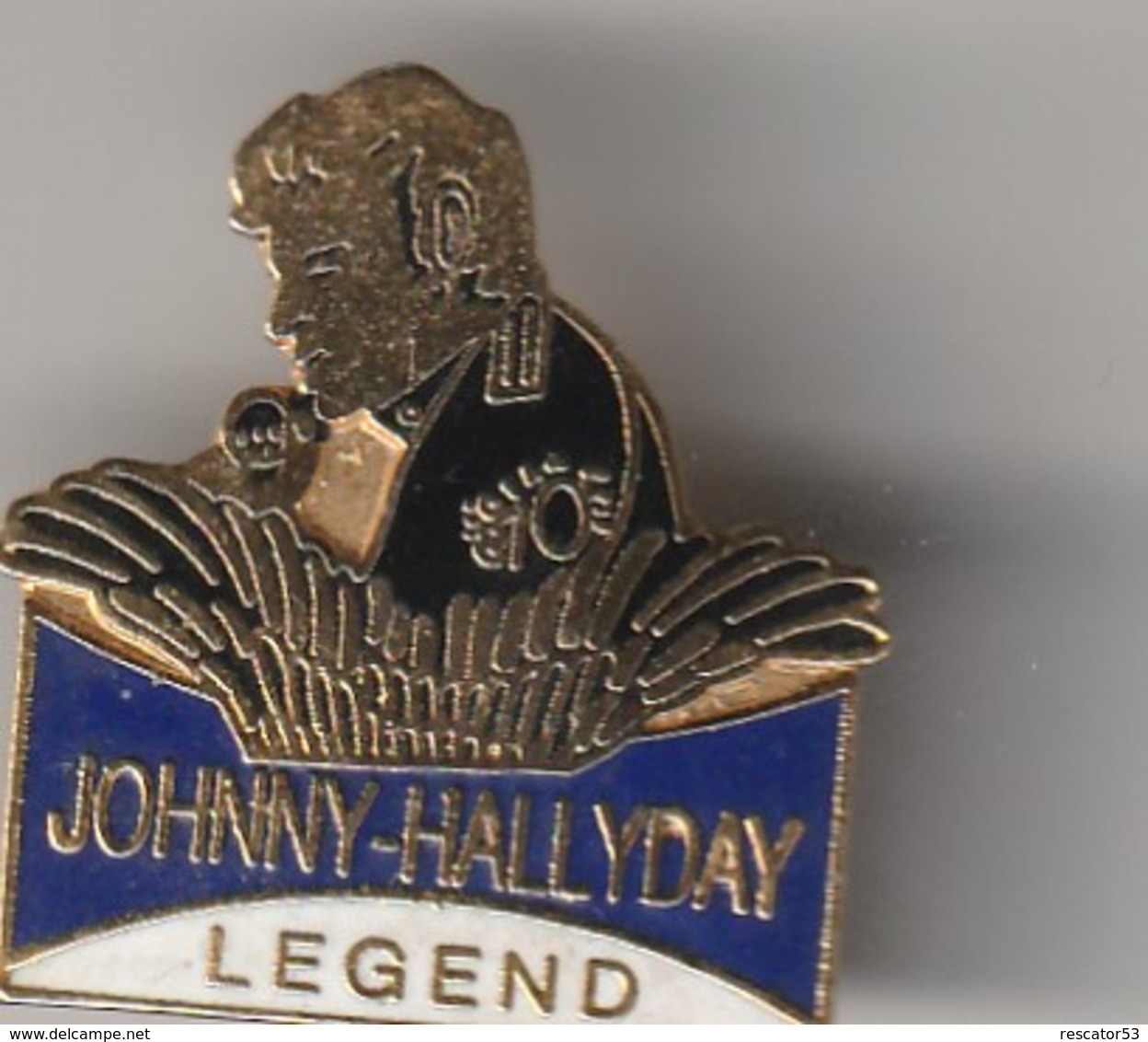 Rare Pin's Johnny Halliday Legend - Personnes Célèbres