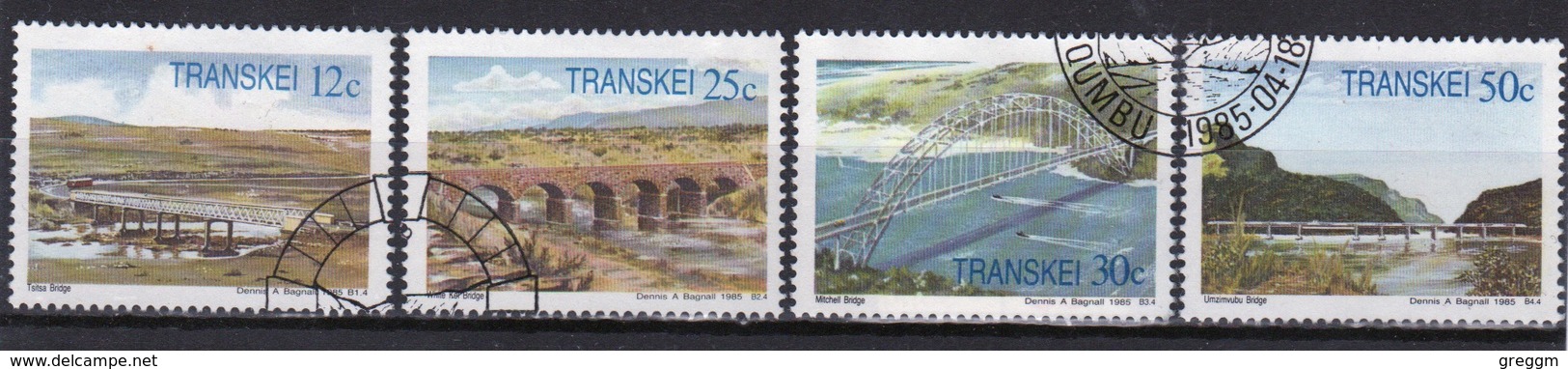 Transkei 1985 Set Of Stamps To Celebrate Bridges. - Transkei