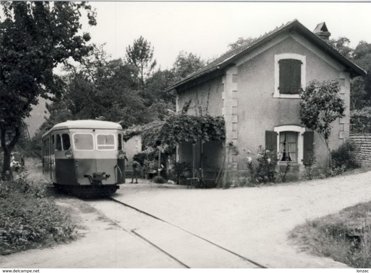 CFD Lozère Autorail Billard Halte Collet De Dèze 661.4 - Ed BVA - Autres & Non Classés