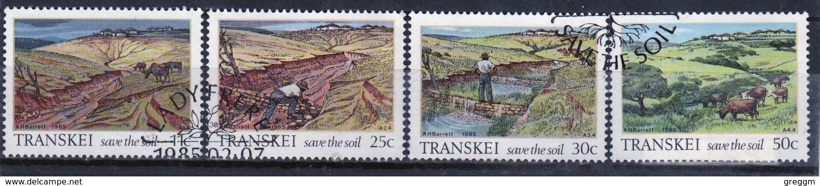 Transkei 1985 Set Of Stamps To Celebrate Soil Conservation. - Transkei