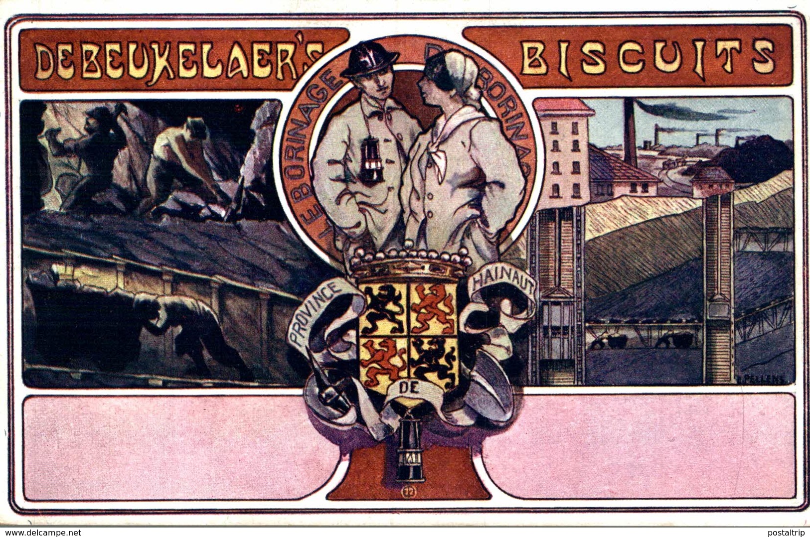 CHOCOLAT DE BEUKELAER   Reclame - Publicité - Carte Publicitaire : Debeukelaere's     Advertisement Advertising. - Publicidad