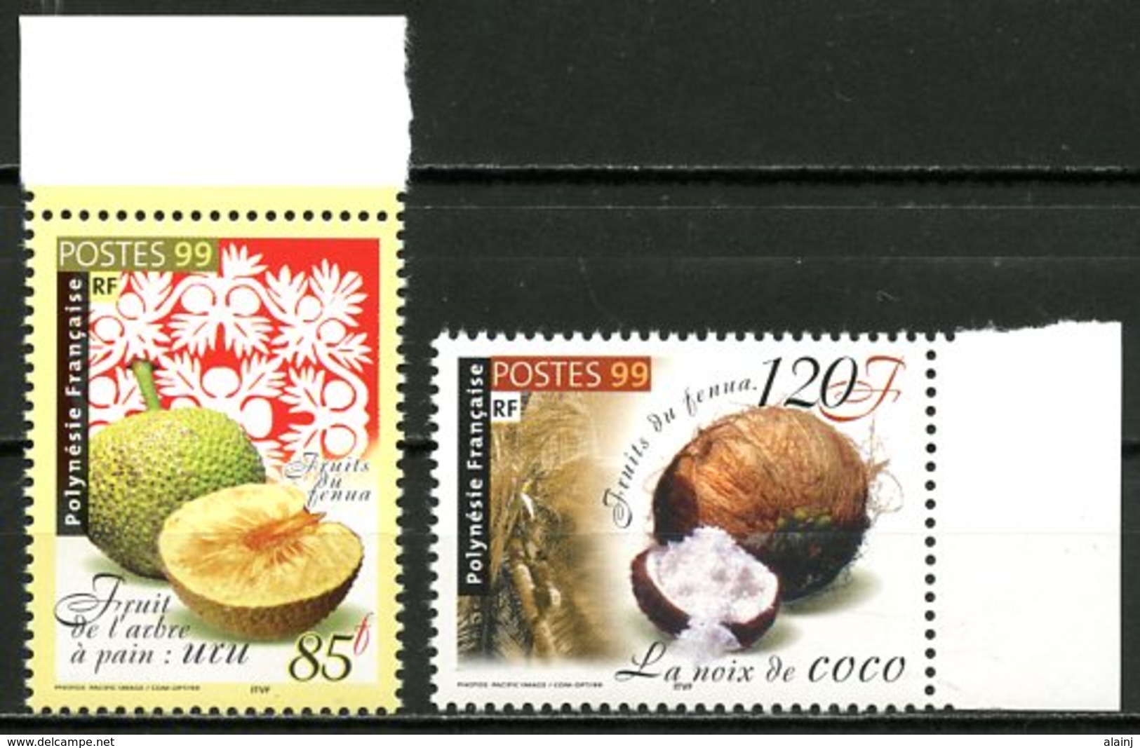 Polynésie   Y&T  588 - 589  XX   ---     MNH  --  TTB... - Neufs