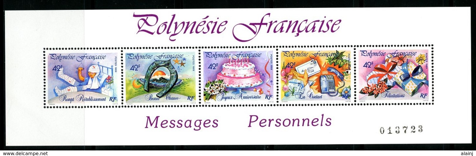 Polynésie   Y&T  338 - 342  XX   ---     MNH  --  Jamais Plié... - Neufs