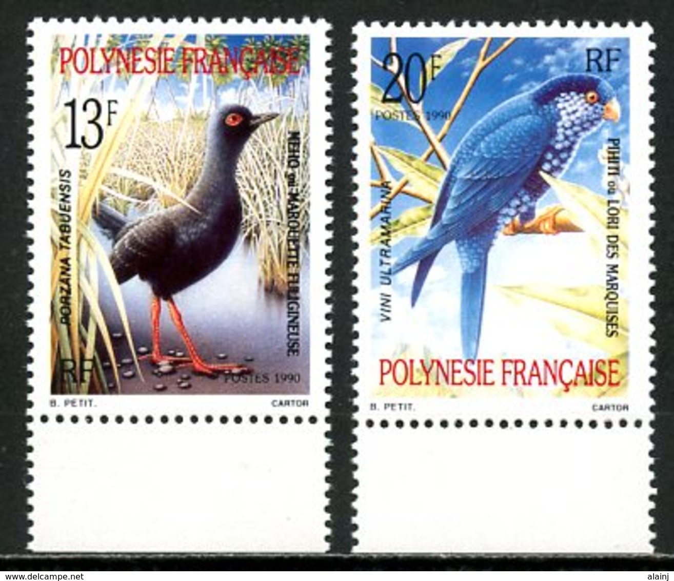 Polynésie   Y&T  360 - 361  XX   ---     MNH  --  TTB... - Unused Stamps