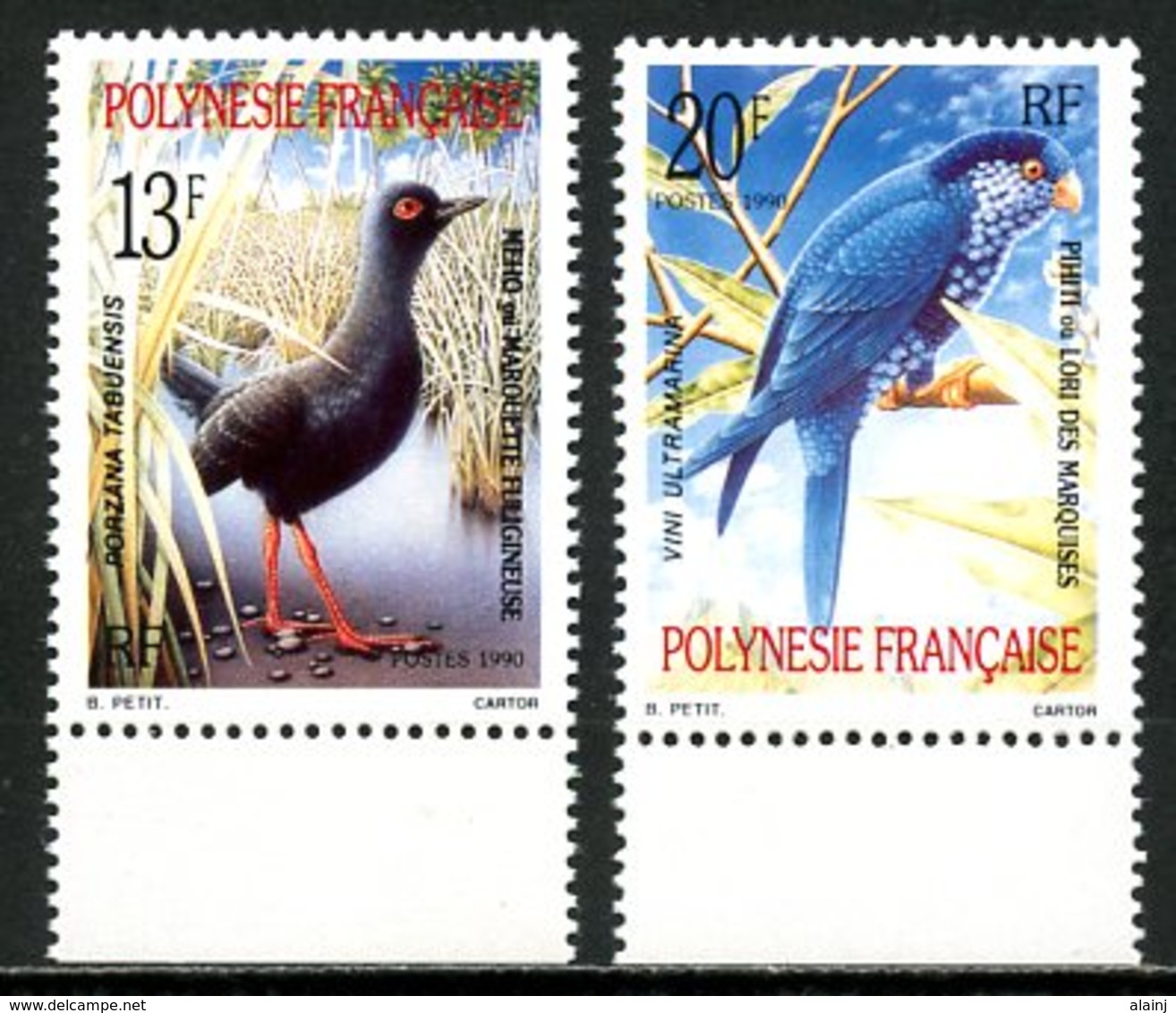 Polynésie   Y&T  360 - 361  XX   ---     MNH  --  TTB... - Neufs