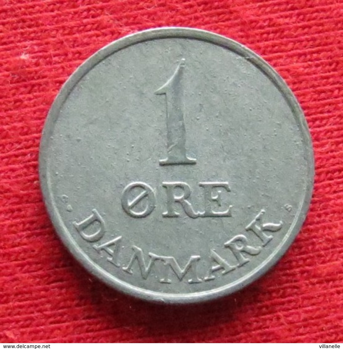 Denmark 1 Ore 1959 KM# 839.2  Dinamarca Danemark Danimarca Denemarken - Danimarca