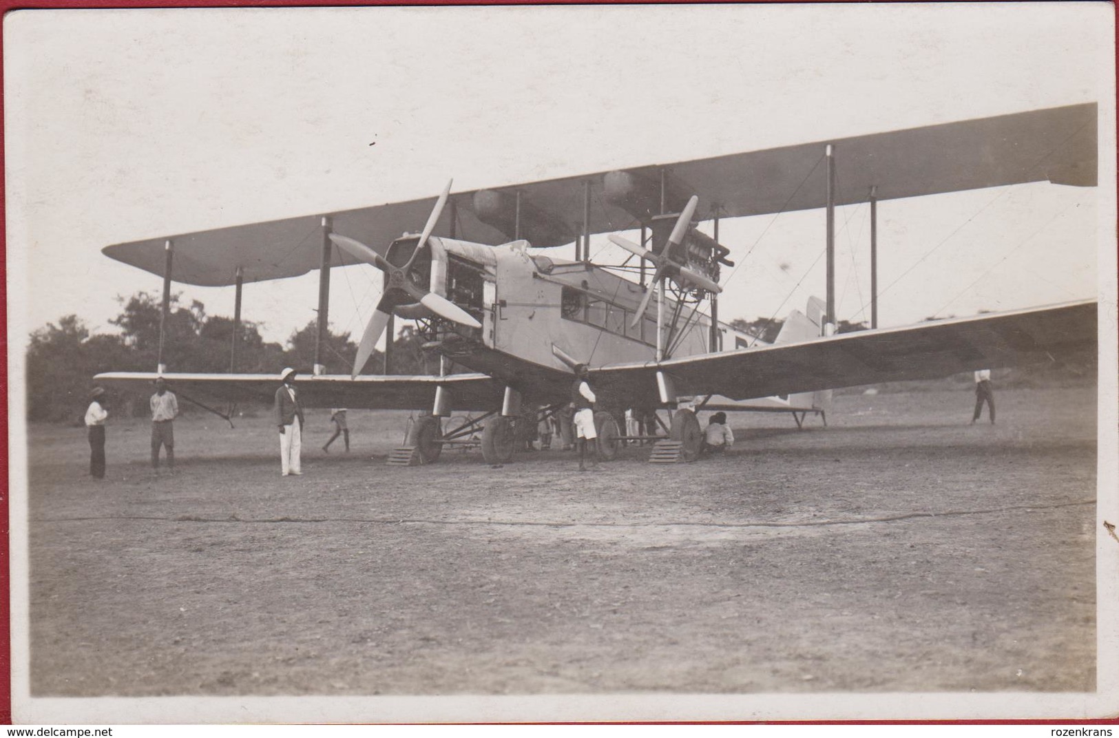 1925 Edmond Thieffry Belgisch Congo Belge Old Unique Photo WW1 WWI Flying Ace As Kinshasa Brussels Aviation Pioneer - Heimat