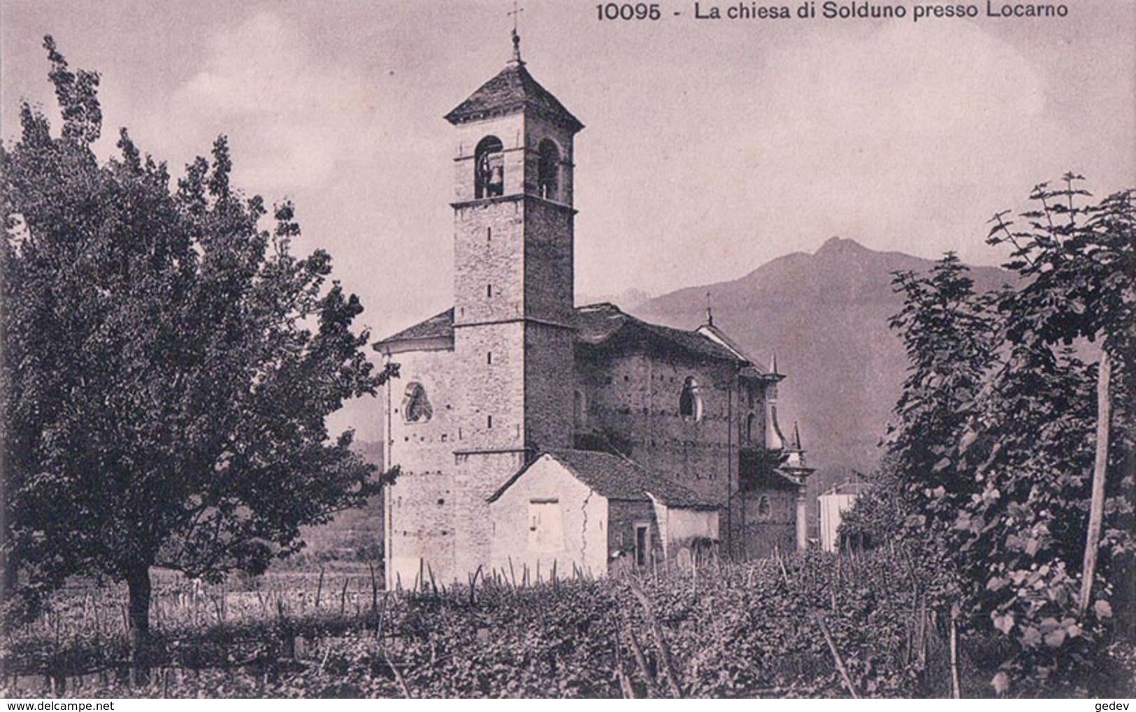 Locarno, La Chiesa Di Solduno (10095) - Locarno