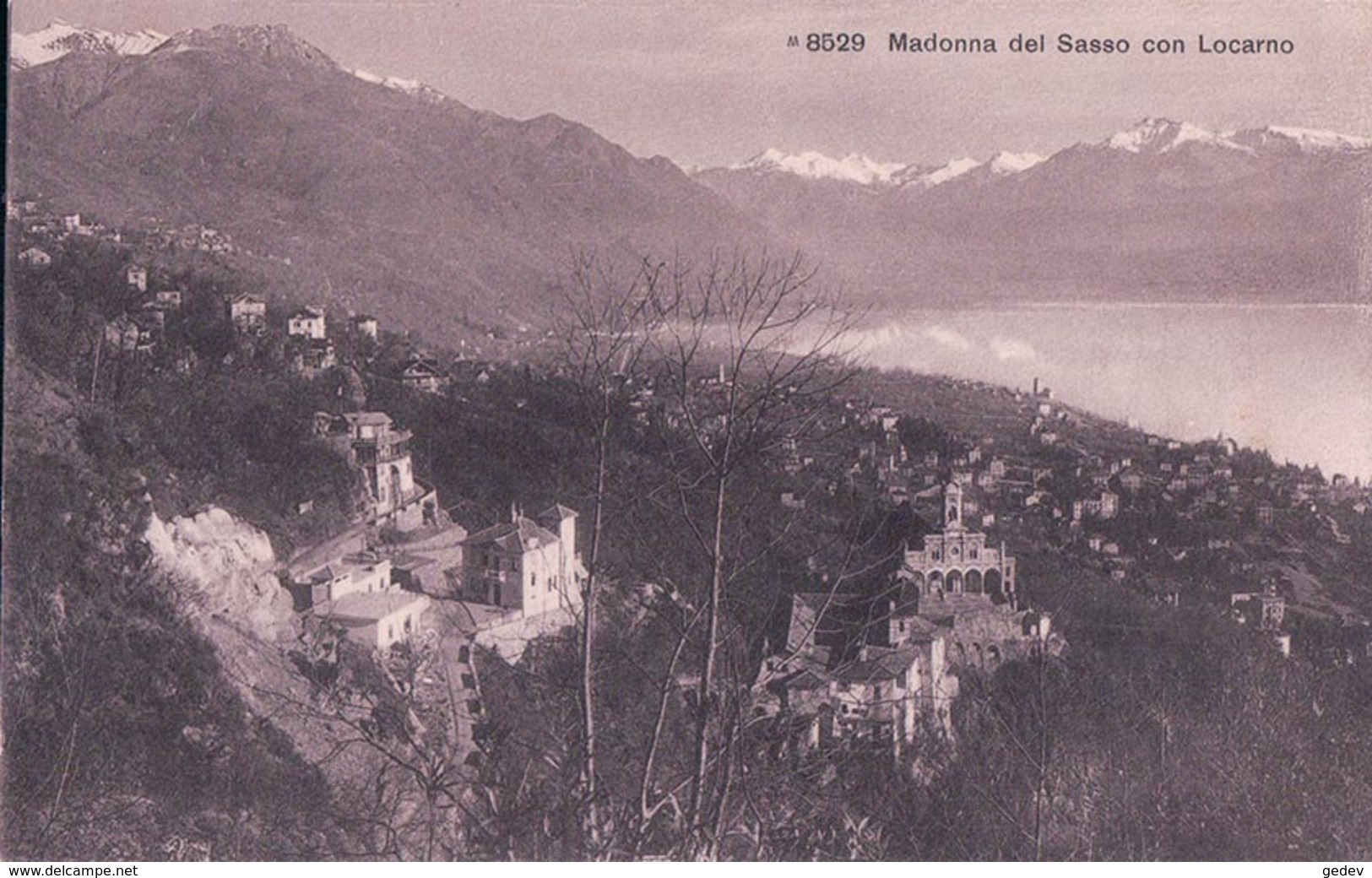Locarno, Madonna Del Sasso (8529) - Locarno