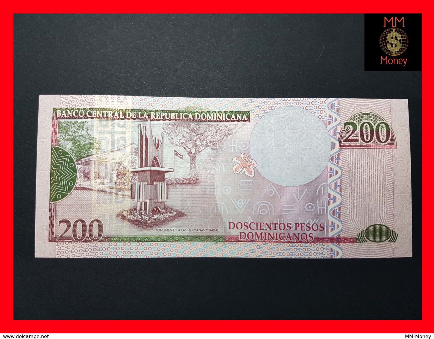 DOMINICANA 200 Pesos Dominicanos 2013  P. 185  UNC - República Dominicana