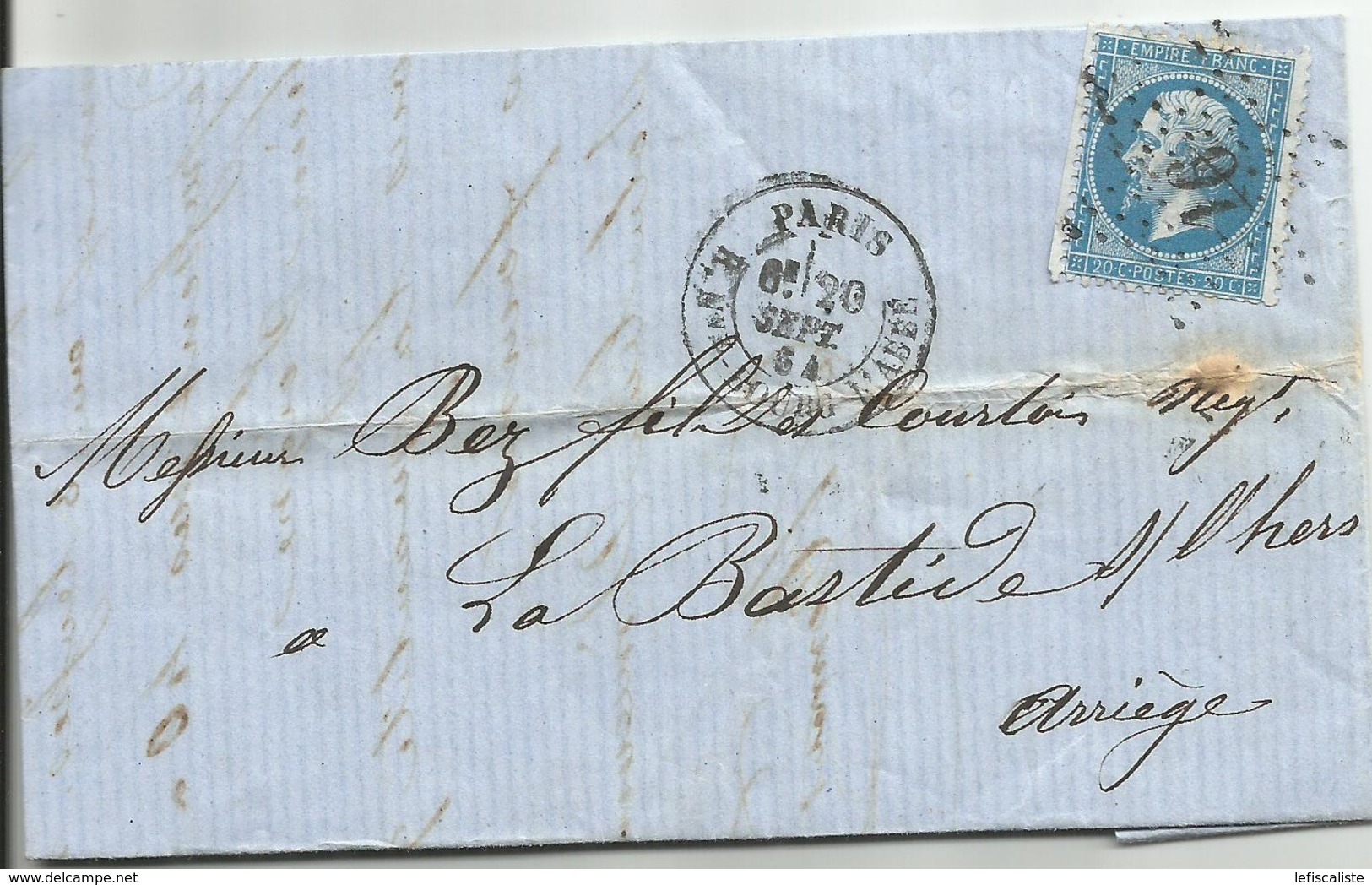 Etoile De Paris N° 16 - 1849-1876: Période Classique