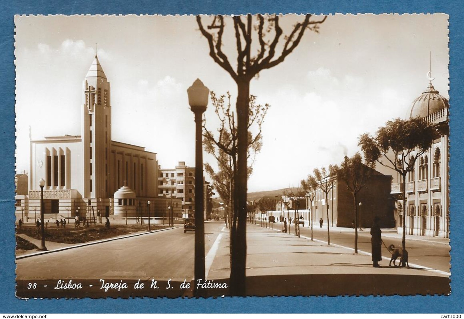 LISBOA IGREJA DE N. S. DE FATIMA UNUSED - Lisboa