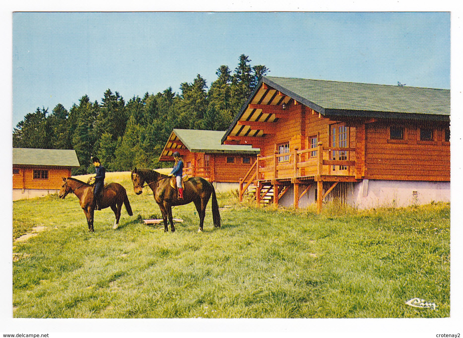 25 Levier Vers Pontarlier Les Fauvettes Centre D'Equitation Chevaux Poneys - Pontarlier