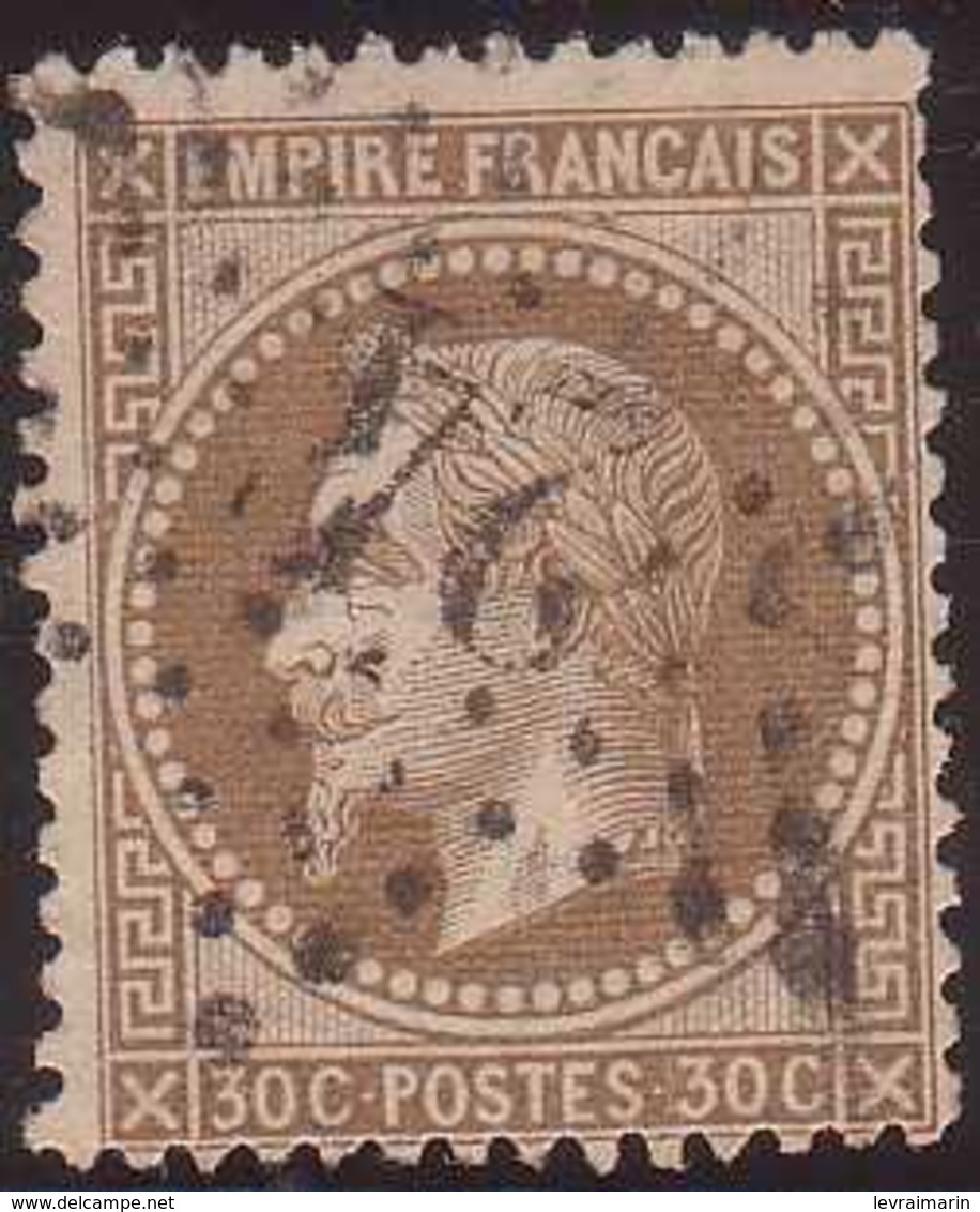 N°30 étoile 24, TB. - 1863-1870 Napoléon III Lauré