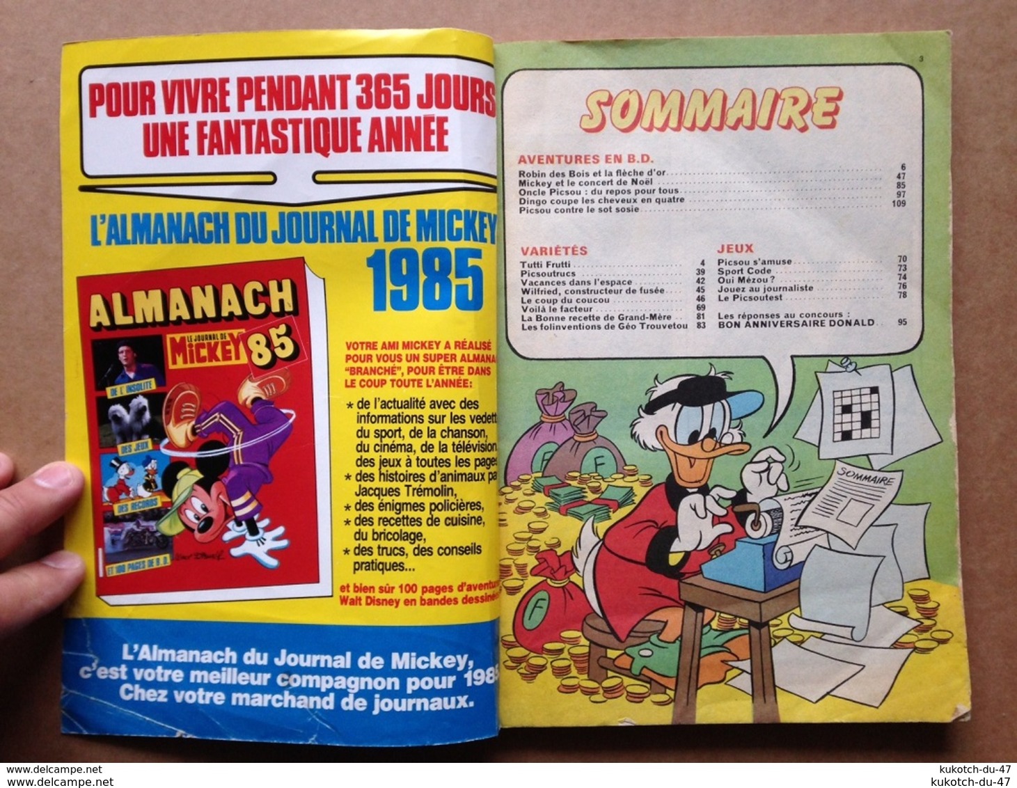 Disney - Picsou Magazine ° Année 1985 - N°155 - Picsou Magazine