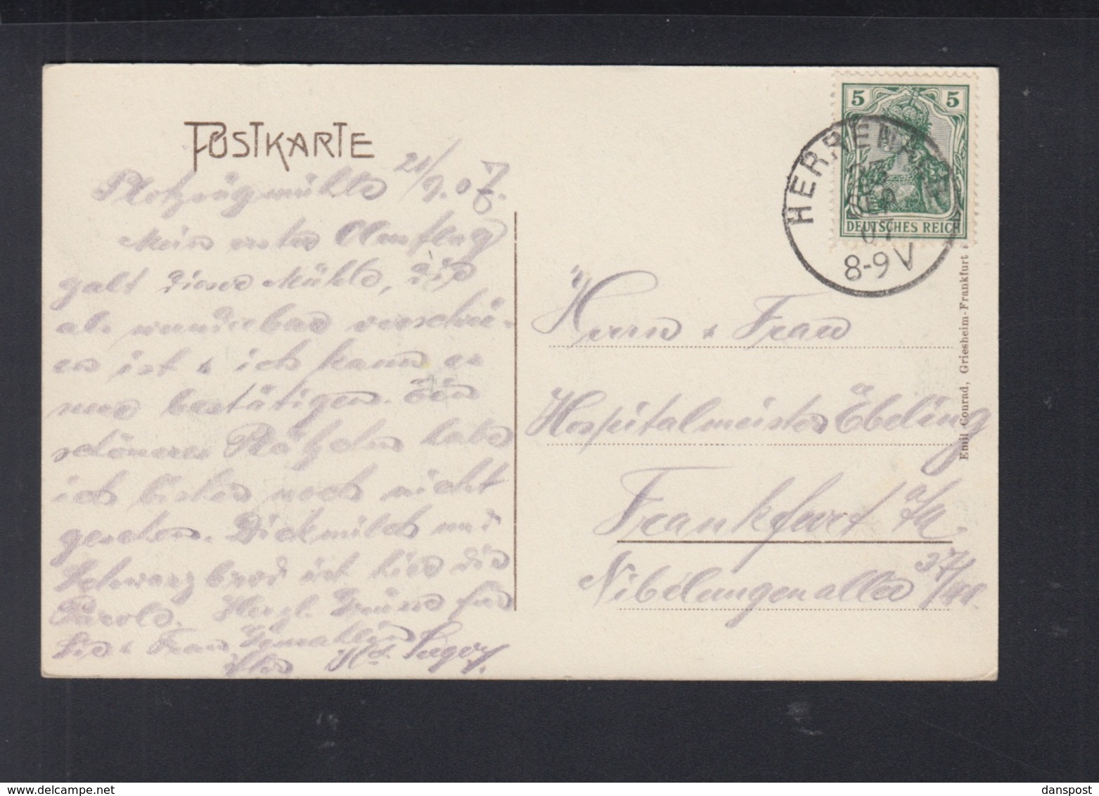 Dt. Reich AK Plotzensägmühle Bei Herrenalb 1907 - Calw